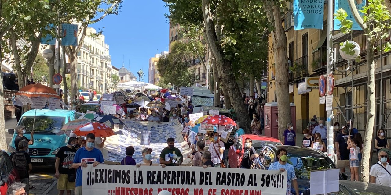 Contienda por el espacio público en tiempos de pandemia: La resistencia de El Rastro de Madrid